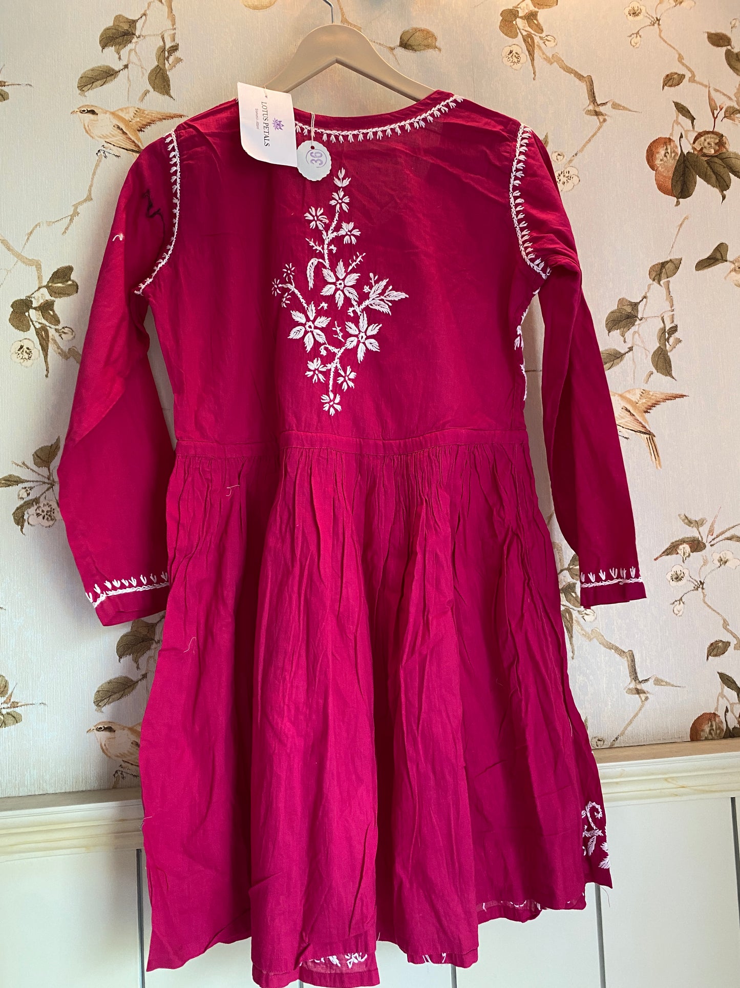 Short Kurti chikenkari- CH08